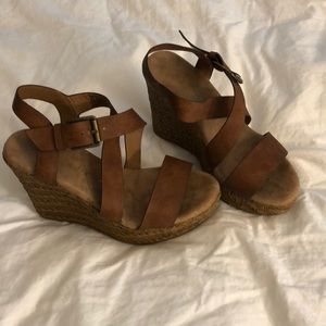Brown Wedges - super cute & comfortable!